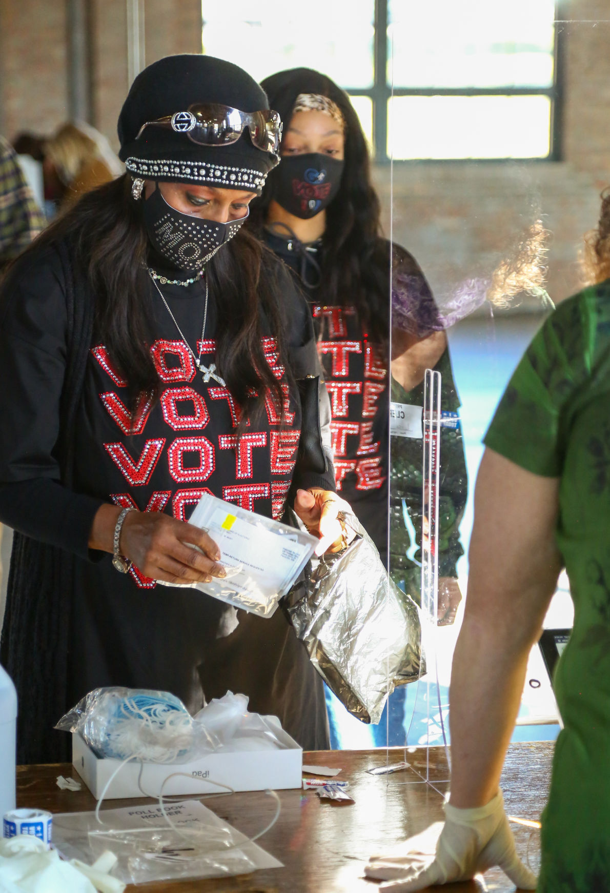 Voting turnout at the Lake County Fairgrounds